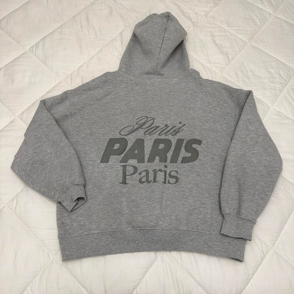supré grey paris graphic hoodie